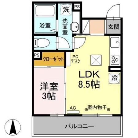 カルデアの物件間取画像